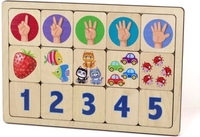 Мозаика/пазл Десятое королевство Считаем до пяти 00735 - фото