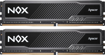 Оперативная память Apacer NOX 2x8ГБ DDR4 3200 МГц AH4U16G32C28YMBAA-2 - фото