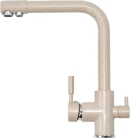 Смеситель Gerhans HU01K4055-3-21 (песочный) - фото