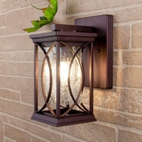 Уличный настенный светильник Elektrostandard Spica D GL 1026D (кофе) - фото