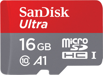 Карта памяти SanDisk Ultra microSDHC SDSQUAR-016G-GN6MN 16GB - фото