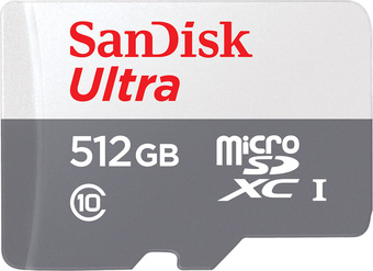 Карта памяти SanDisk Ultra microSDXC SDSQUNR-512G-GN3MN 512GB - фото