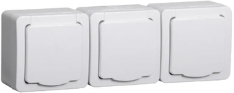 Розетка IEK РСб23-3-ГПБб - фото