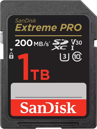 Карта памяти SanDisk Extreme PRO SDXC SDSDXXD-1T00-GN4IN 1TB - фото