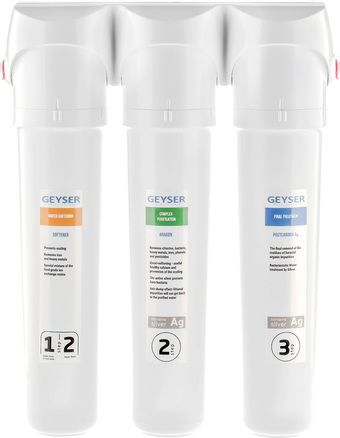 Стационарная система "под мойкой" Гейзер Смарт для жесткой воды (без крана) - фото