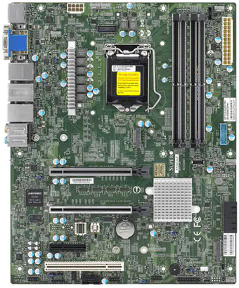 Материнская плата Supermicro MBD-X12SCA-F-B - фото