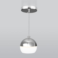 Подвесная люстра Elektrostandard DLS023 9W 4200K (белый/хром) - фото