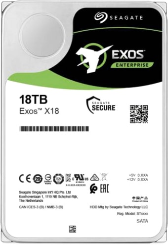 Жесткий диск Seagate Exos X18 12TB ST12000NM004J - фото