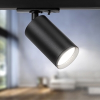 Трековый светильник ЭРА TR39-GU10 BK Б0053310 - фото