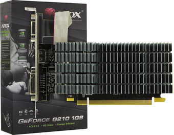 Видеокарта AFOX GeForce GT 210 1GB DDR2 AF210-1024D2LG2 - фото