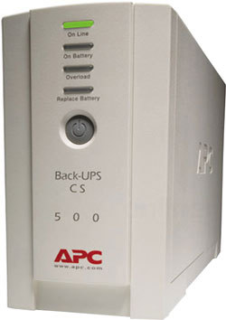 Источник бесперебойного питания APC Back-UPS CS 500VA (BK500EI) - фото