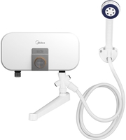 Проточный электрический водонагреватель кран+душ Midea Infinity MIWH-3500C - фото
