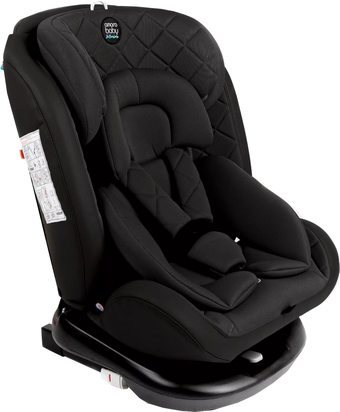 Детское автокресло Amarobaby Brilliant Isofix AMARO-2003-BrCh (черный) - фото