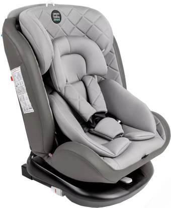 Детское автокресло Amarobaby Brilliant Isofix AMARO-2003-BrSe (серый) - фото