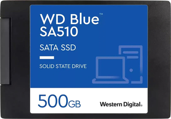 SSD WD Blue SA510 500GB WDS500G3B0A - фото