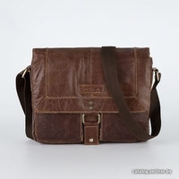 Сумка через плечо Poshete 253-1311-1-DBW (коричневый) - фото