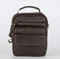 Сумка через плечо Poshete 253-6592-2-BRW (коричневый) - фото