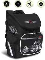 Школьный рюкзак Grizzly RAl-295-2 (черный) - фото