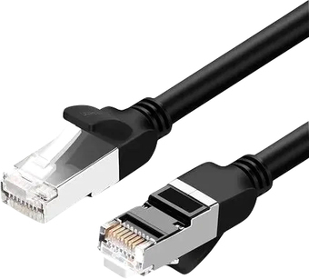 Кабель Ugreen NW101 50194 RJ45 - RJ45 (5 м, черный) - фото