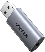 Адаптер Ugreen CM383 80864 3.5 мм - USB Type-A - фото