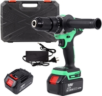 Ударная дрель-шуруповерт Zitrek Green Impact 18V 063-4045 (с 2-мя АКБ, кейс) - фото