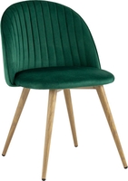 Стул Stool Group Лион Страйпс DC-69030G HLR-56 (велюр зеленый) - фото