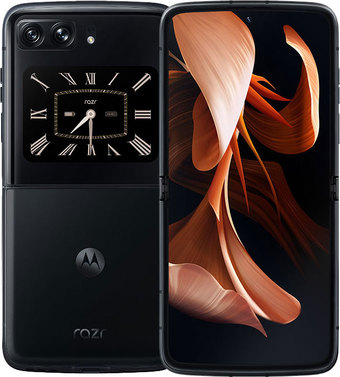 Смартфон Motorola Moto Razr 2022 8GB/256GB (черный) - фото