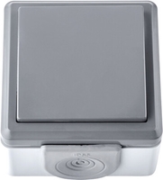 Выключатель Bylectrica А1 10-2131(03) (серый) - фото