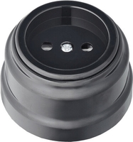 Розетка Bylectrica РА16-0201 (черный) - фото