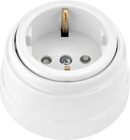 Розетка Bylectrica РА16-0206 (белый) - фото