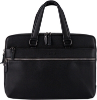 Мужская сумка Poshete 249-8193-8-BLK (черный) - фото