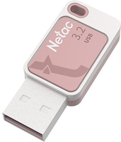 USB Flash Netac UA31 USB 3.2 256GB (розовый) - фото