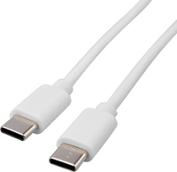 Кабель Rexant 18-1828 USB Type-C - USB Type-C (1 м, белый) - фото