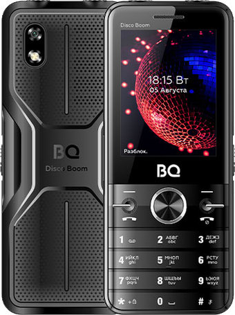 Кнопочный телефон BQ-Mobile BQ-2842 Disco Boom (черный) - фото