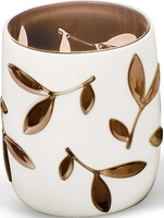 Стакан для зубной щетки и пасты Tatkraft Immanuel Olive 12035 - фото