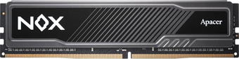 Оперативная память Apacer NOX 8ГБ DDR4 3200МГц AH4U08G32C28YMBAA-1 - фото