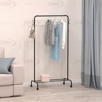 Стойка для одежды ЗМИ Радуга 2 ВНП 299 (черный) - фото