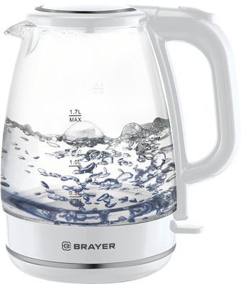 Электрический чайник Brayer BR1030WH - фото