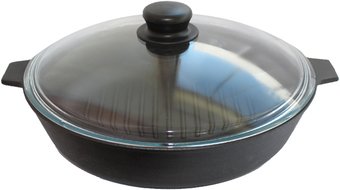 Сковорода-гриль Камская посуда гу8062 - фото