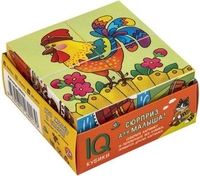 Развивающая игра Айрис-Пресс Умные кубики в поддончике. Кто живет в сказке 9785811280179 - фото