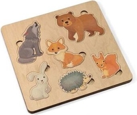 Развивающая игрушка Десятое королевство Лесные животные 00764 - фото