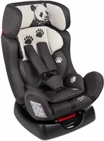 Детское автокресло Siger Диона Animals Панда (серый/бежевый) - фото