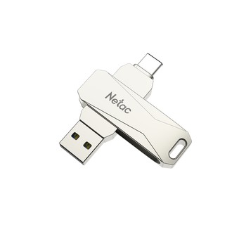 USB Flash Netac U782C USB3.0+TypeC Dual 256GB - фото