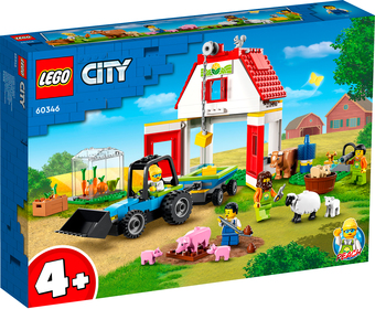 Конструктор LEGO City 60346 Ферма и амбар с животными - фото