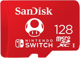 Карта памяти SanDisk For Nintendo Switch microSDXC SDSQXAO-128G-GN3ZN 128GB - фото