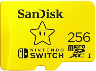 Карта памяти SanDisk For Nintendo Switch microSDXC SDSQXAO-256G-GN3ZN 256GB - фото