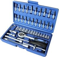 Универсальный набор инструментов KingTul Profi 2462-5 (46 предметов) - фото