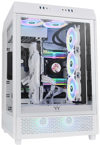 Корпус Thermaltake The Tower 500 Snow CA-1X1-00M6WN-00 - фото