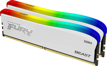 Оперативная память Kingston FURY Beast RGB SE 2x8ГБ DDR4 3600 МГц KF436C17BWAK2/16 - фото