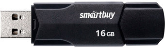 USB Flash SmartBuy Clue 16GB (черный) - фото